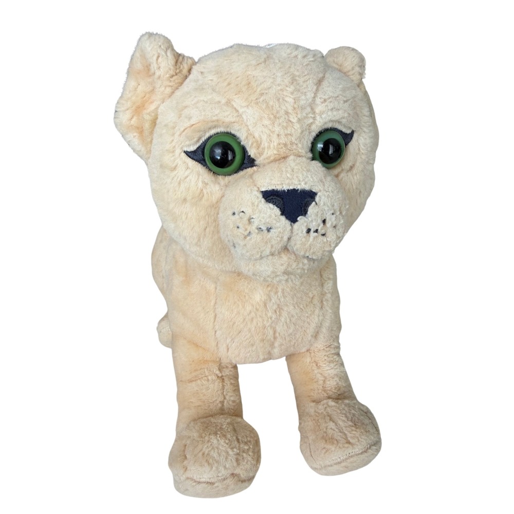 Disney The Lion King Nala Talking Plush Stuffed Animal Tan Lioness Just Play - Picture 1 of 8